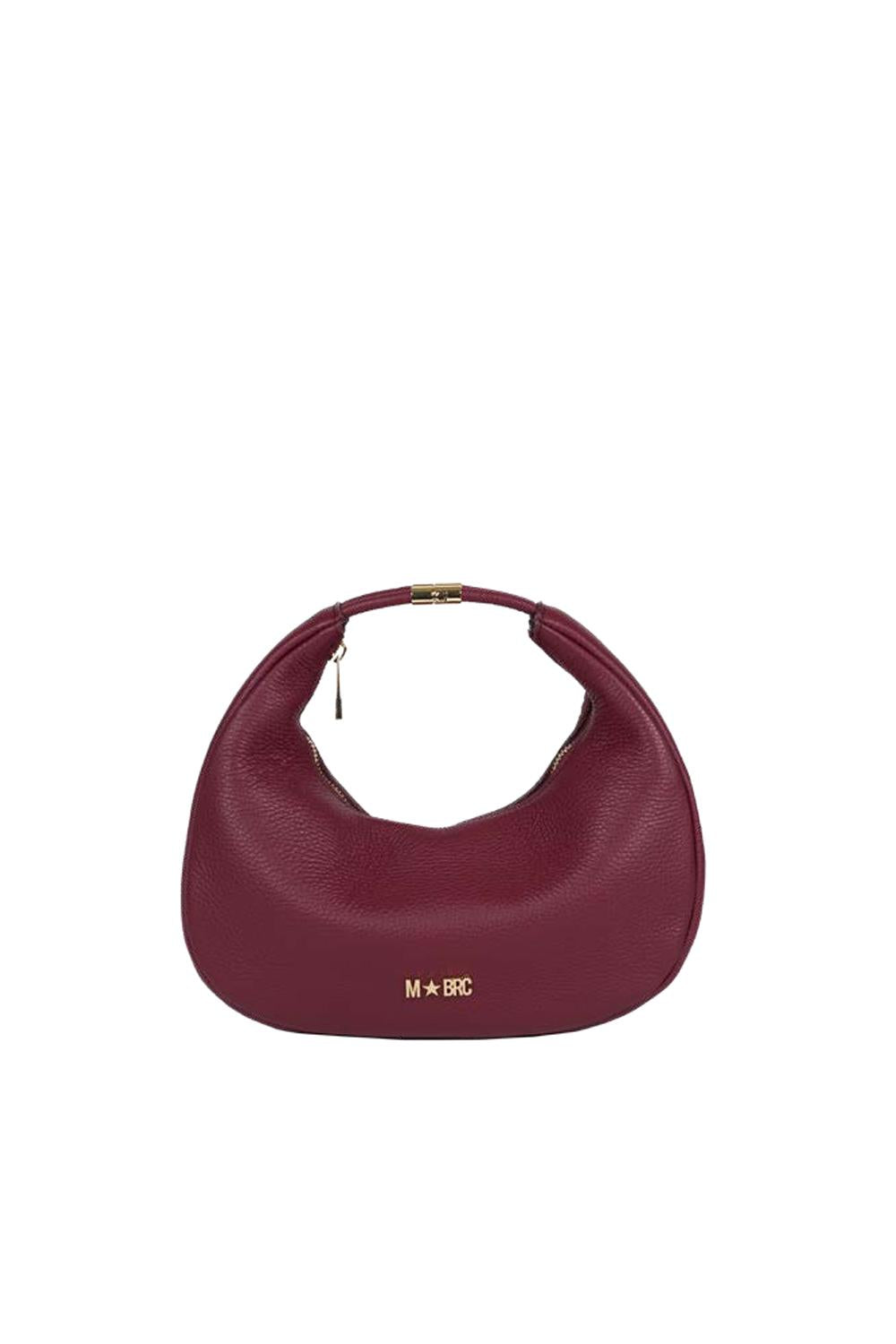 M*BRC Borsa a Spalla Mezzaluna Media Linea Tubolar in Pelle G231 /BORDEAUX M Brc