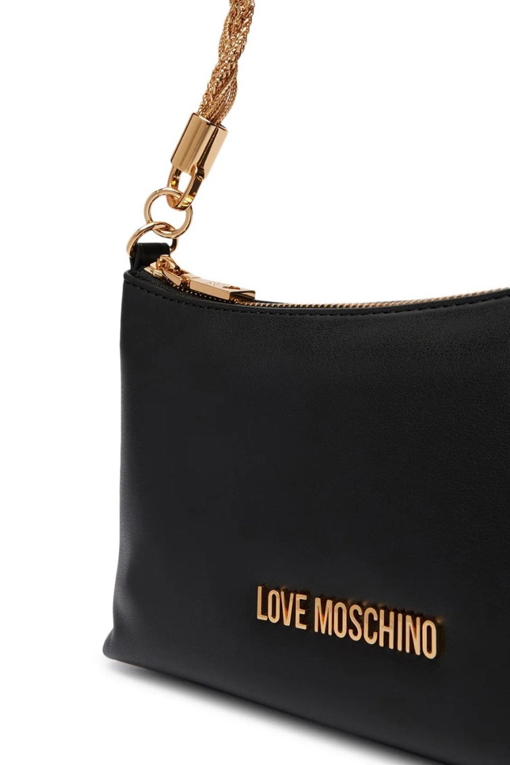 Borsetta Love Moschino con Catena Oro e Logo Lettering JC4143PP1O LX0000 Love Moschino