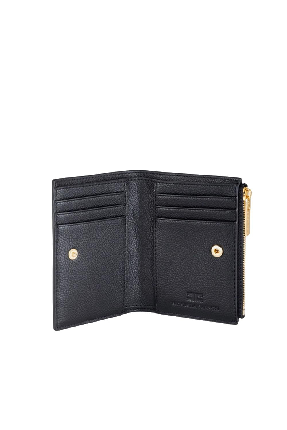 Portafoglio con placca logo<BR/> PF61A 56E2110 Elisabetta Franchi