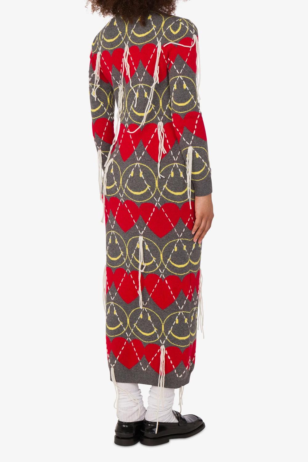 Abito in misto lana Smiley 0484 55021506 Moschino Couture