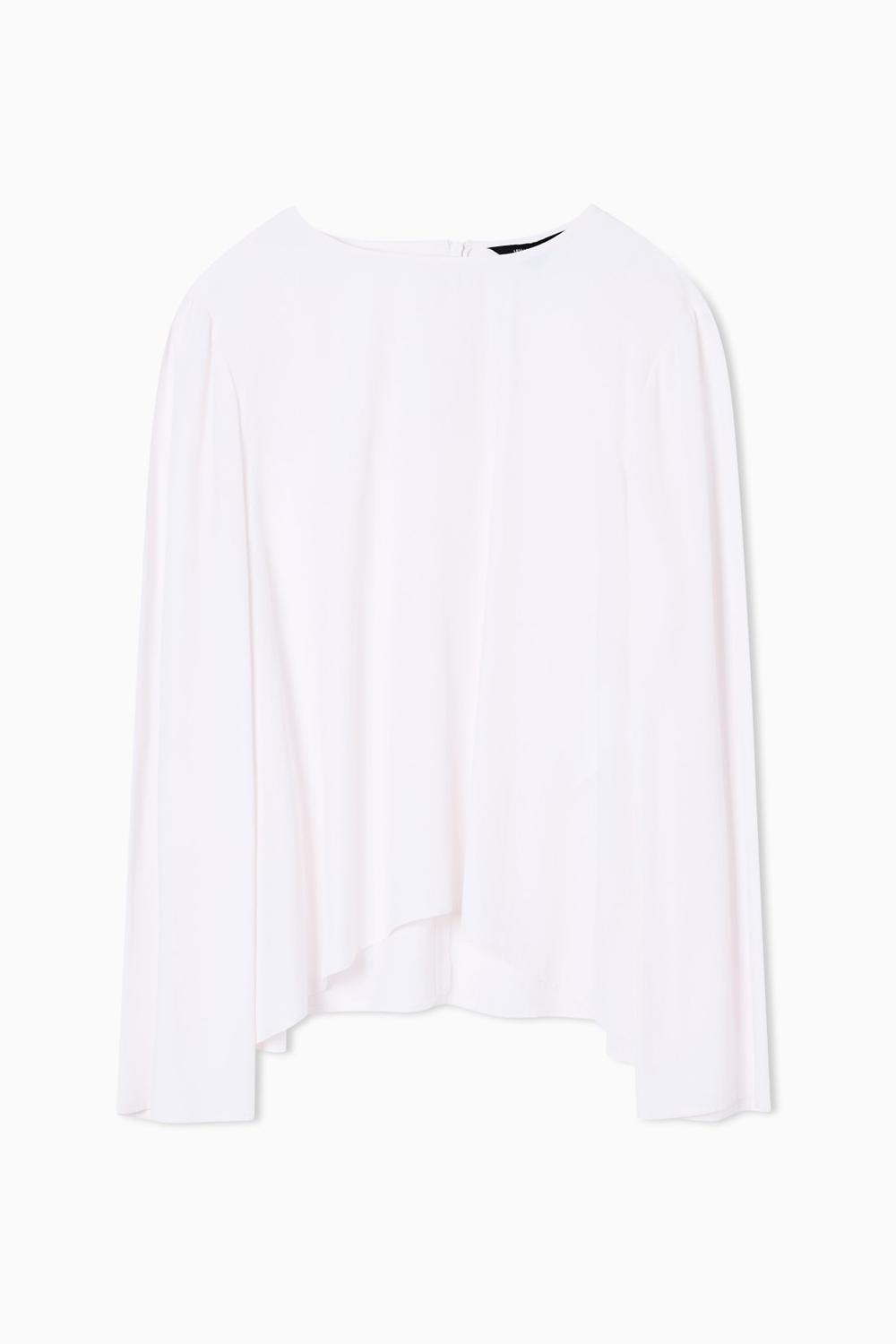 Blusa Crepe de Chine con spacchi laterali XW001796 AF16117U1003 Armani Exchange