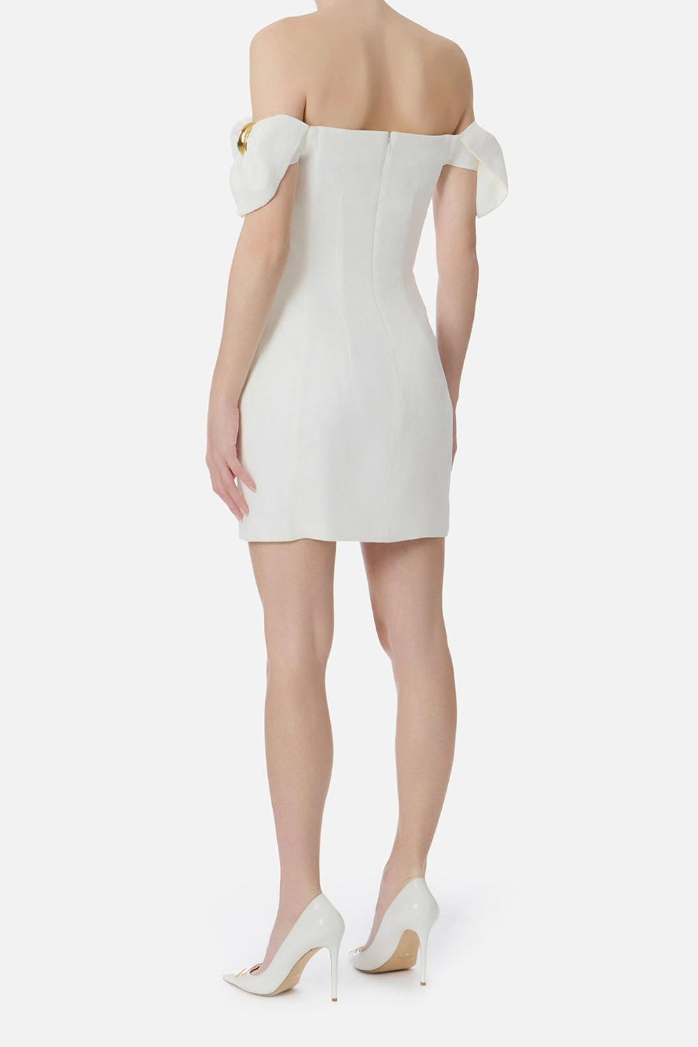MINI ABITO IN MISTO LINO AB968 62E2360 Elisabetta Franchi