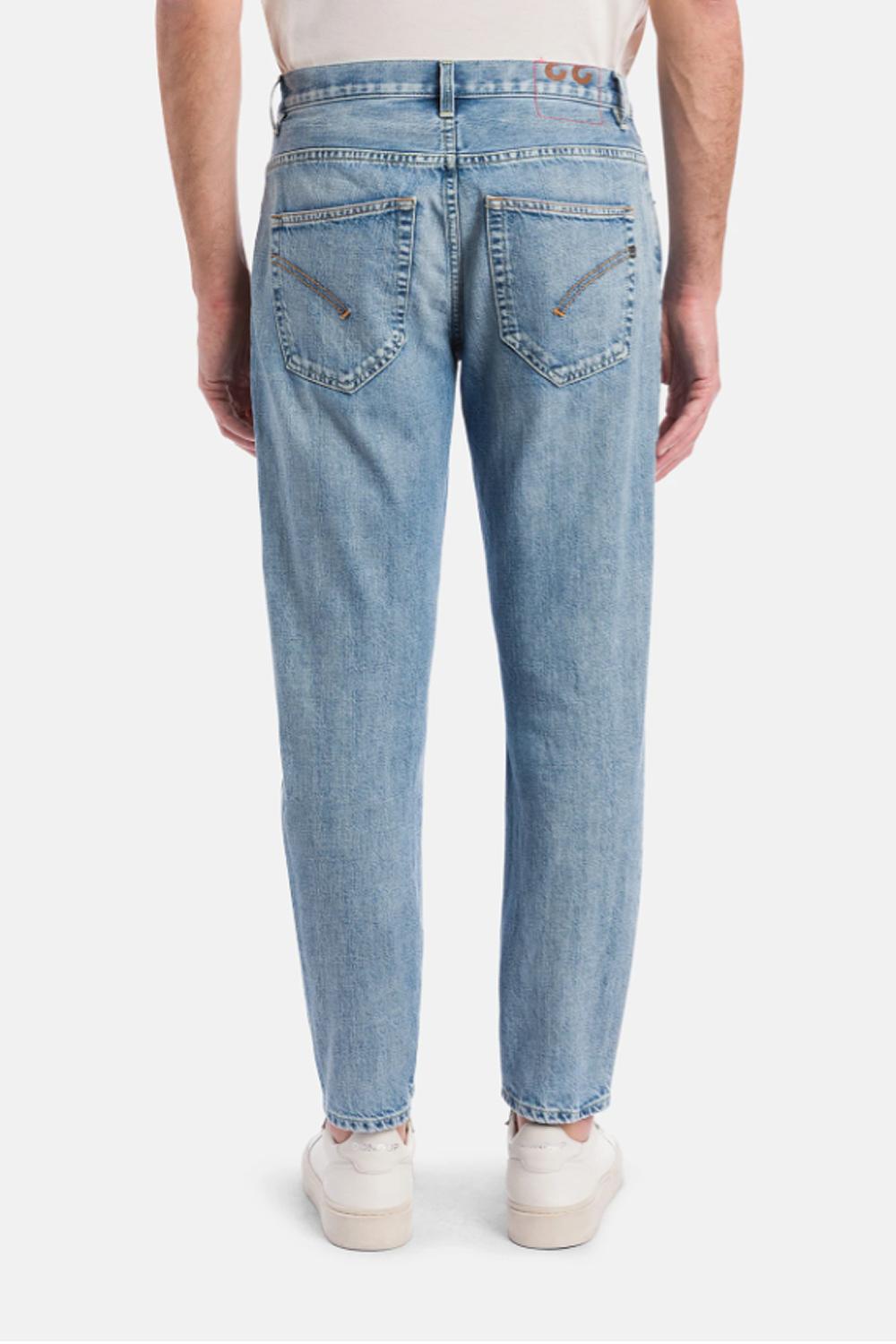 Jeans Brighton carrot in denim fisso riciclato UP434 DFH269U-J39800 Dondup