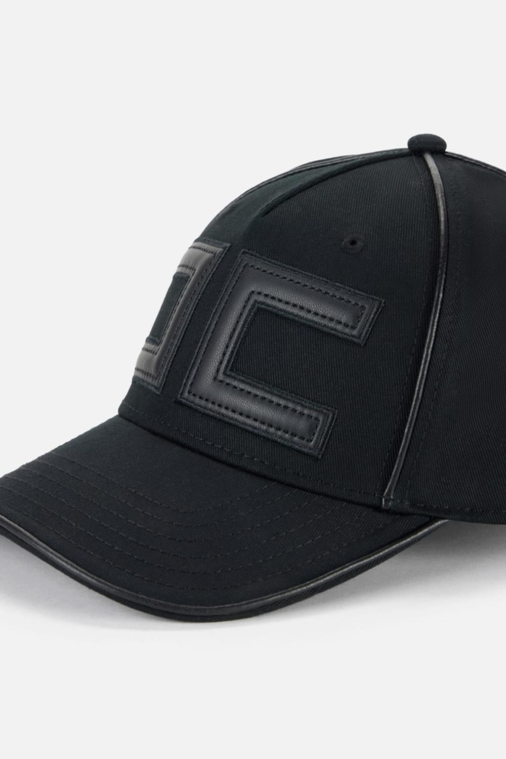 Cappello baseball in gabardina con logo CL21F 57E2110 Elisabetta Franchi