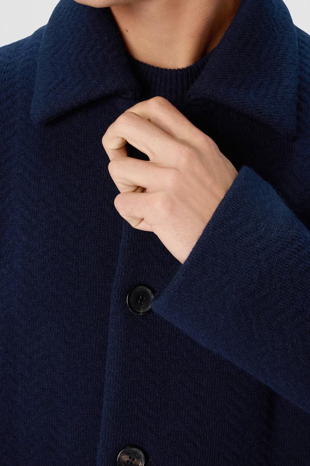 Cappotto in maglia double zig zag<BR/> US25WC0J BT00A9S72MX Missoni