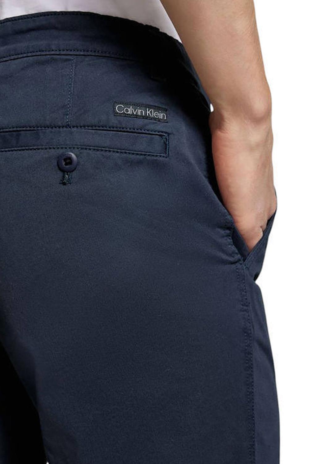Pantaloni chino in twill slim<BR/> LV040EM628 PPK Calvin Klein