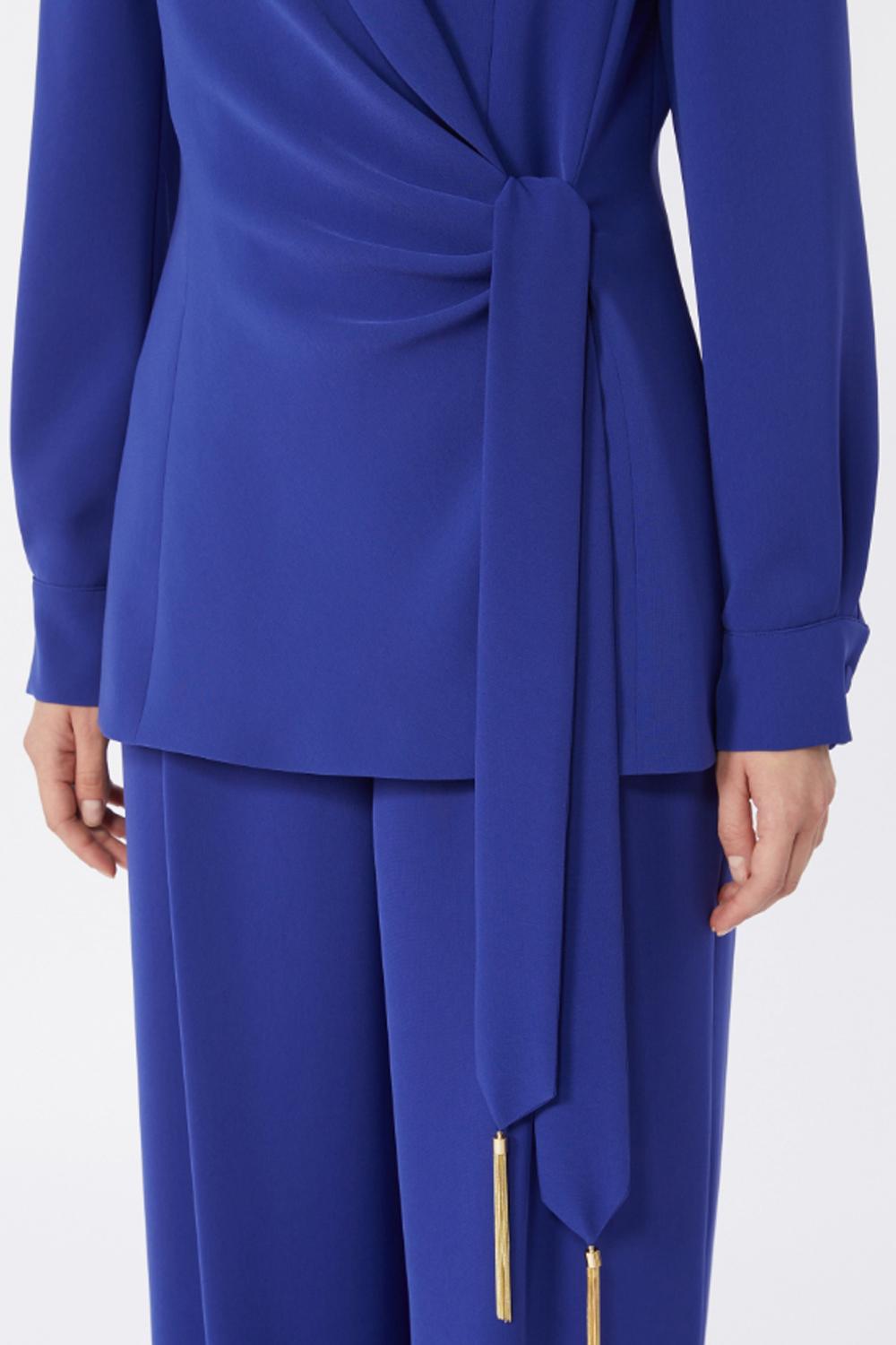 Giacca leggera in cady MSESKIPPER 067BLUETTE Max Mara Studio