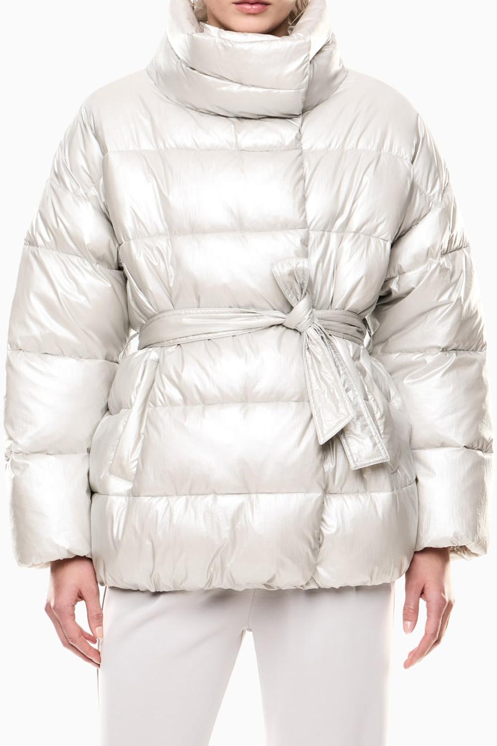 Piumino in Nylon Effetto Perlato 7W000448 AF15913U9001 EA7 Emporio Armani