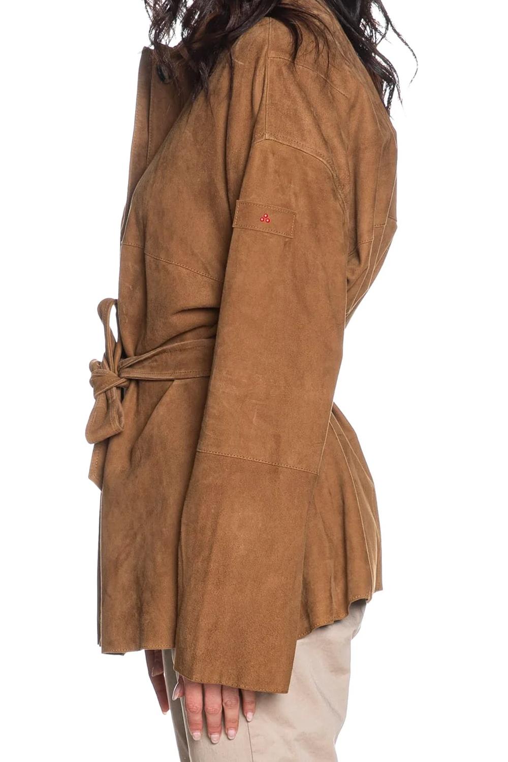 Trench Donna Peuterey Machuca Sue in Suede Corto Regular Fit PED5563 99012407466 Peuterey