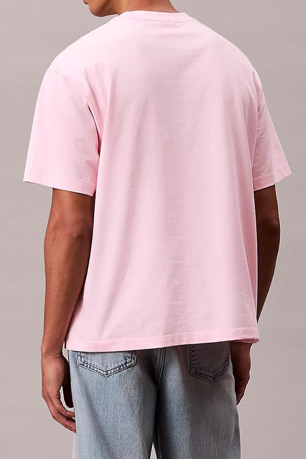 T-shirt con logo Calvin Klein tagli relaxed<BR/> LV04RC829G TFS Calvin Klein
