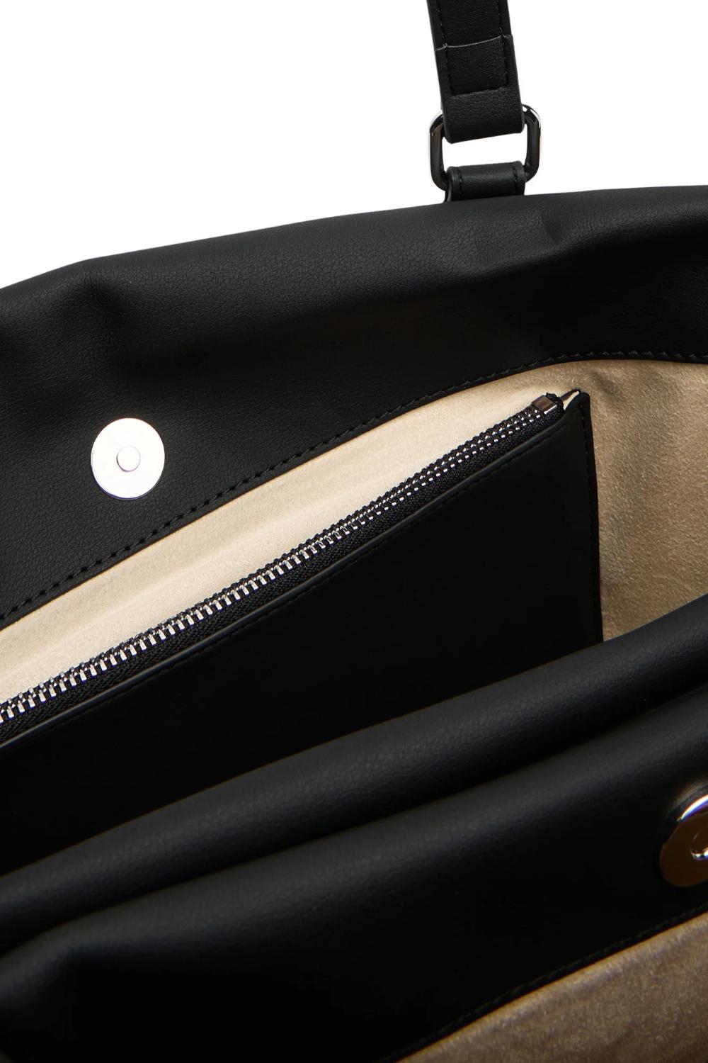 Shopping bag in tessuto morbido<BR/> JC4020PP1N KD000B Love Moschino