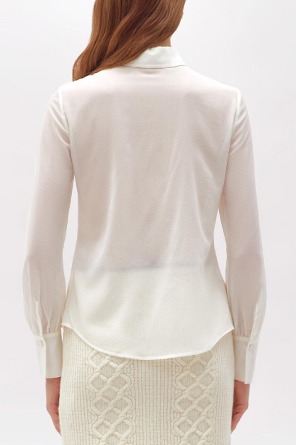 Camicia in voile di seta RF5006 T294914300 Blugirl