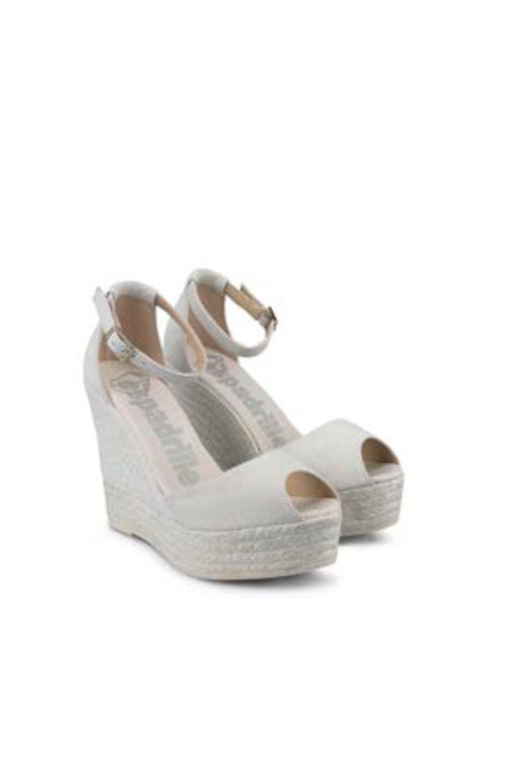 sandalo zeppa in pelle scamosciata SASHA ANTEMARFIL Espadrilles