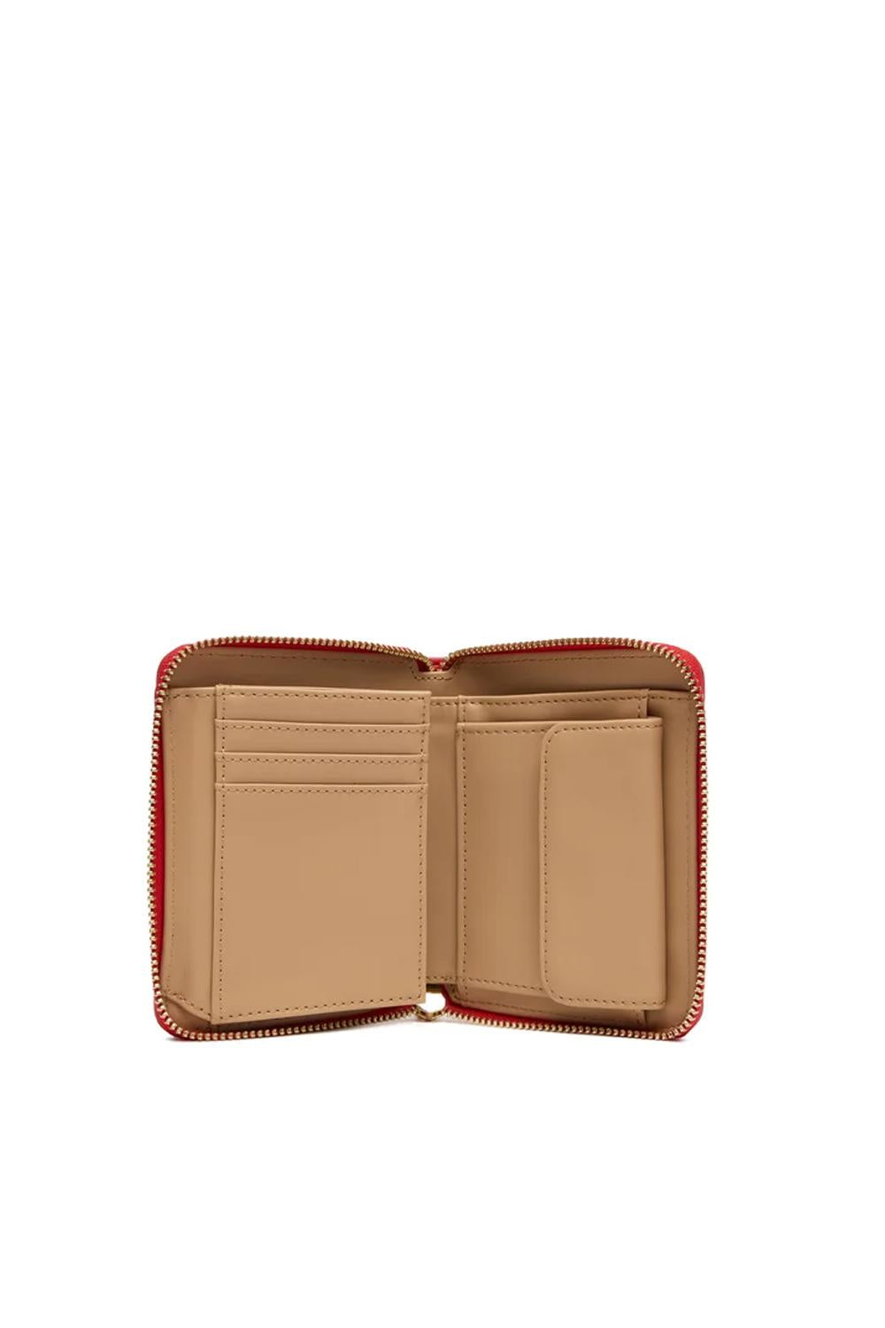 Portafoglio Piccolo Love Moschino in Ecopelle con Logo Dorato JC5702PP1N LD0500 Love Moschino