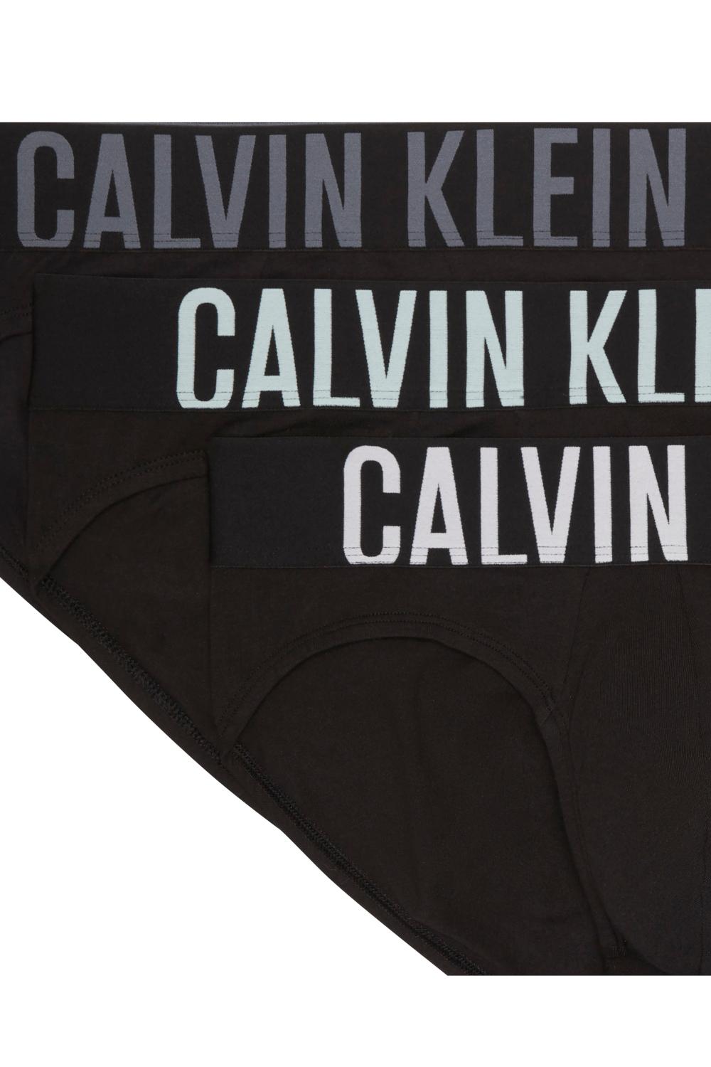 Slip con vestibilità a livello dei fianchi in confezione da 3 - Icon Cotton Stretch<BR/> 000NB3607A ZDO Calvin Klein