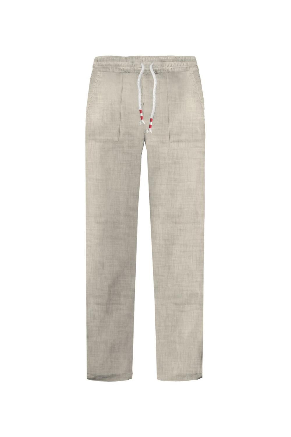 Pantaloni Calais in lino<BR/><BR/> CAA0001 /00331H Mc2 Saint Barth