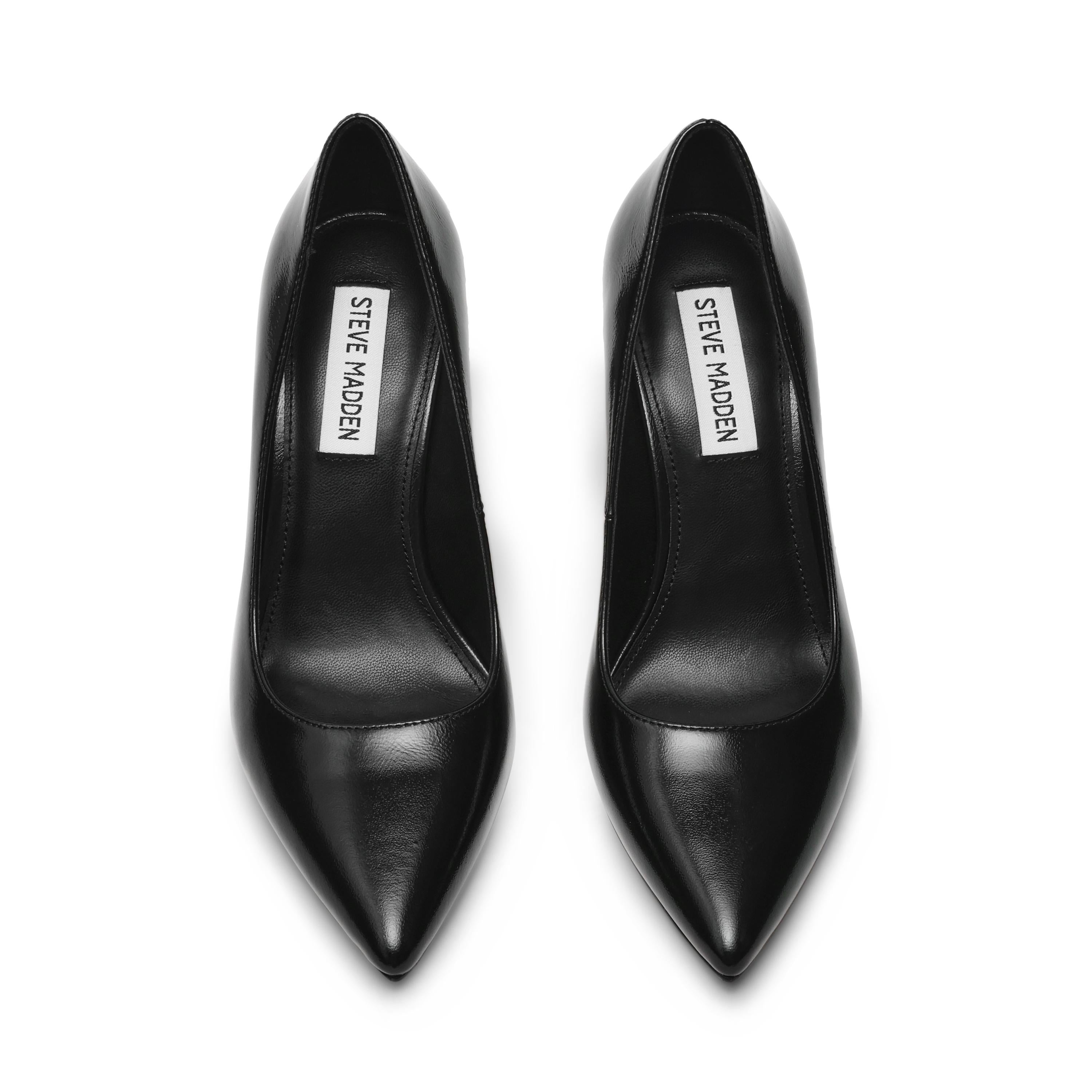 STEVE MADDEN Décolleté Secured in Pelle<BR/> SECURED /BLACK Steve Madden