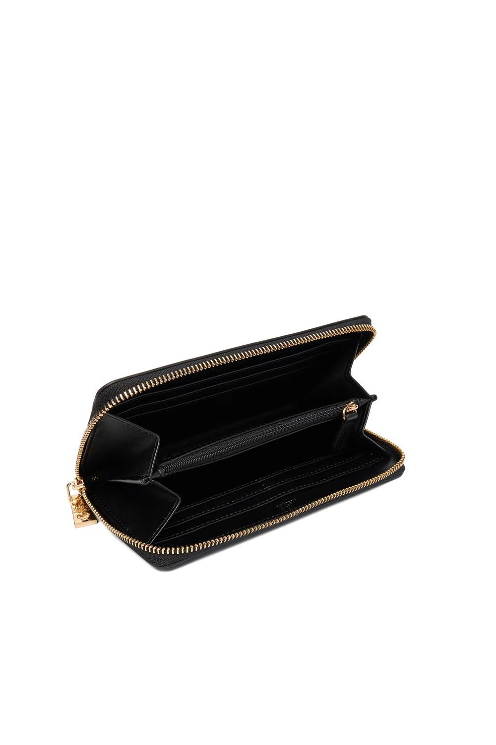 Portafoglio con zip e logo JC5611PP1O KD0000 Love Moschino