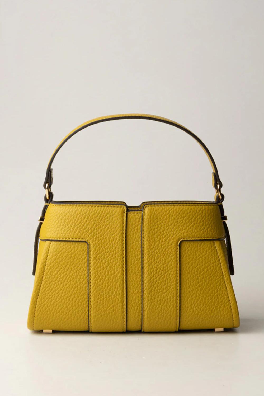 Borsa tote con tagli geometrici<BR/> BS06A 51E2DC6 Elisabetta Franchi