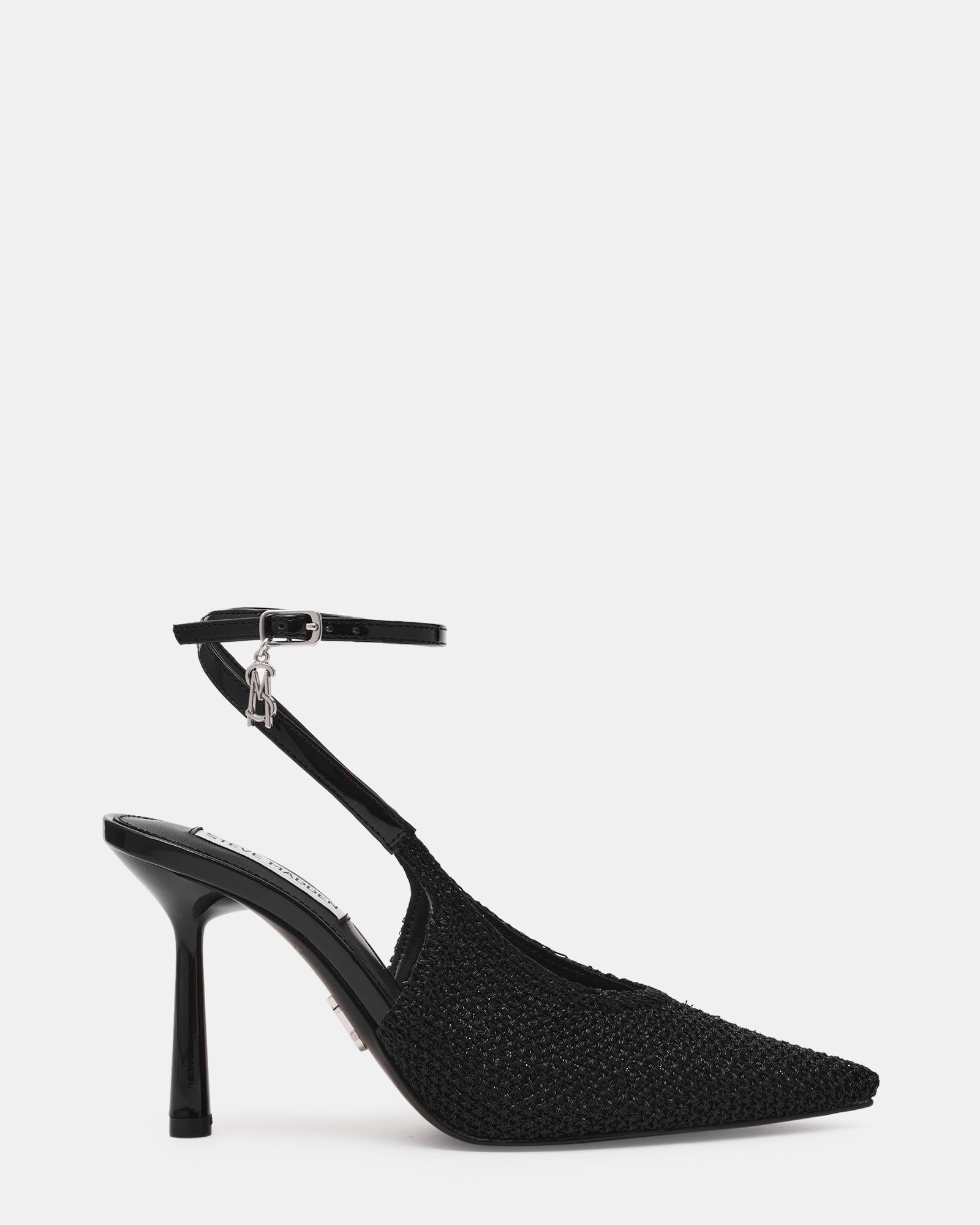 Décolleté con allacciatura alla caviglia ASCENSION BLACK Steve Madden