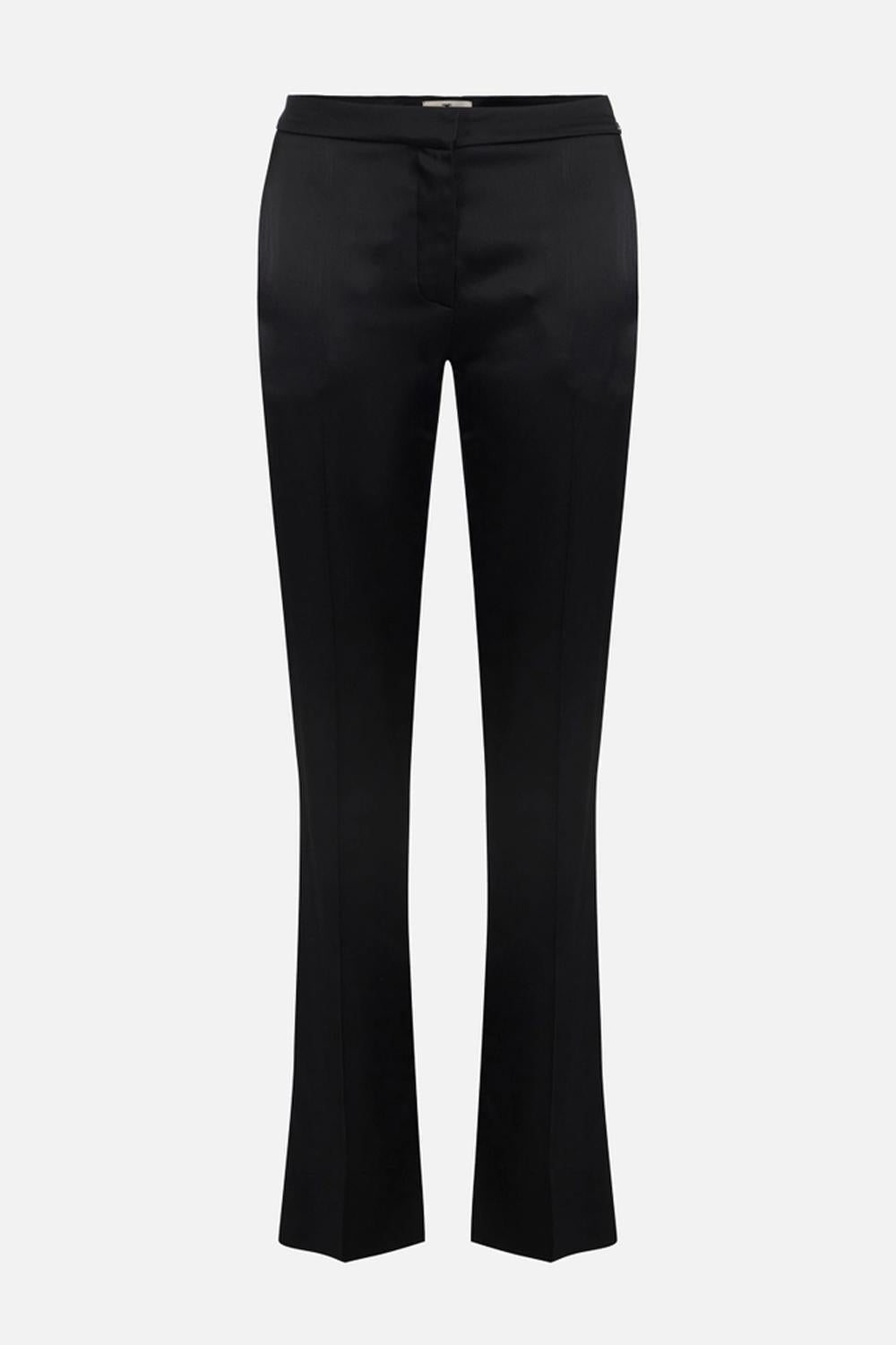 Pantaloni in Satin PA130 57E2110 Elisabetta Franchi