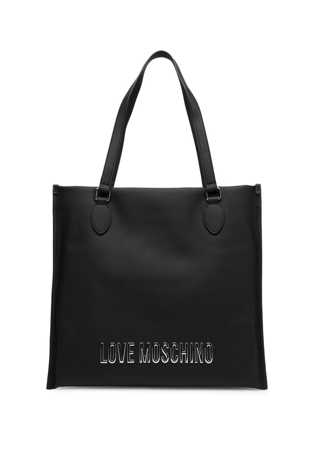 Shopping bag in tessuto morbido<BR/> JC4020PP1N KD000B Love Moschino