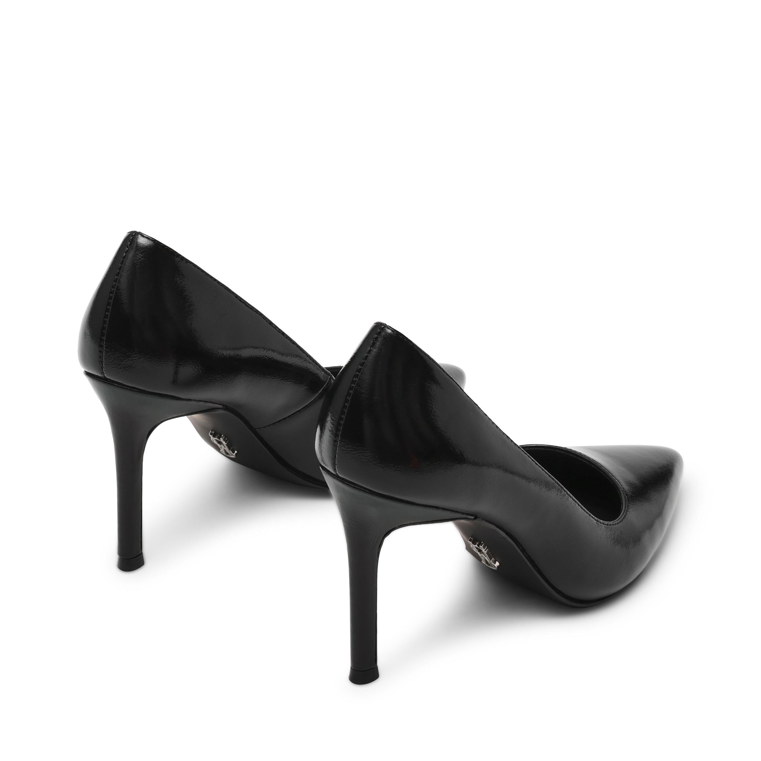 STEVE MADDEN Décolleté Secured in Pelle<BR/> SECURED /BLACK Steve Madden