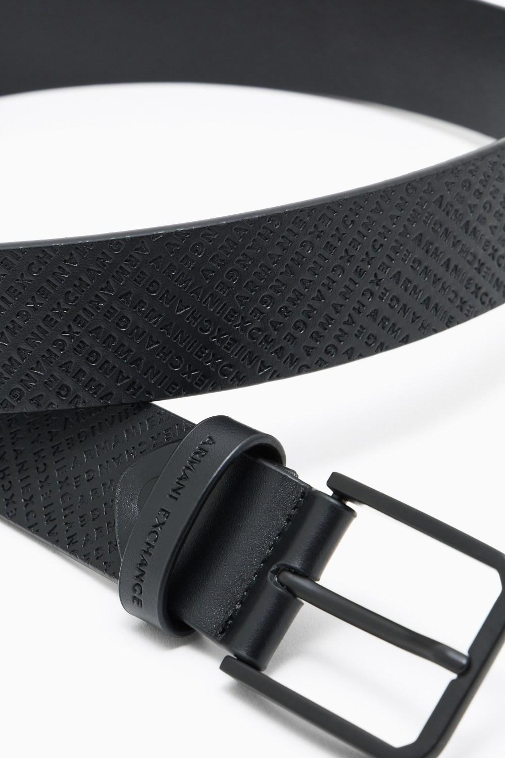 Cintura in pelle traforata XM001738 AF17985UC001 Armani Exchange
