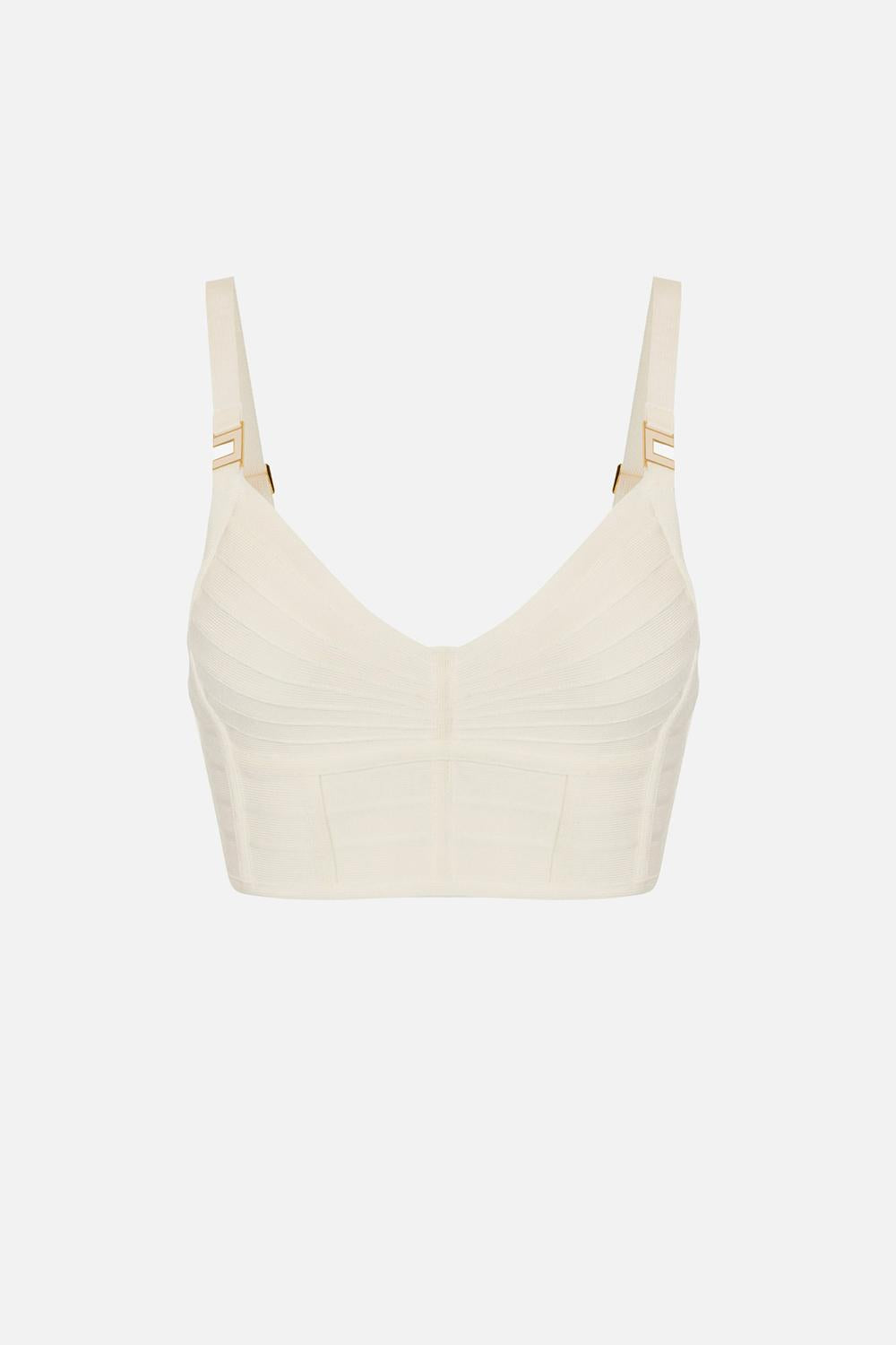 Top in maglia 3D TK82D 62E2360 Elisabetta Franchi