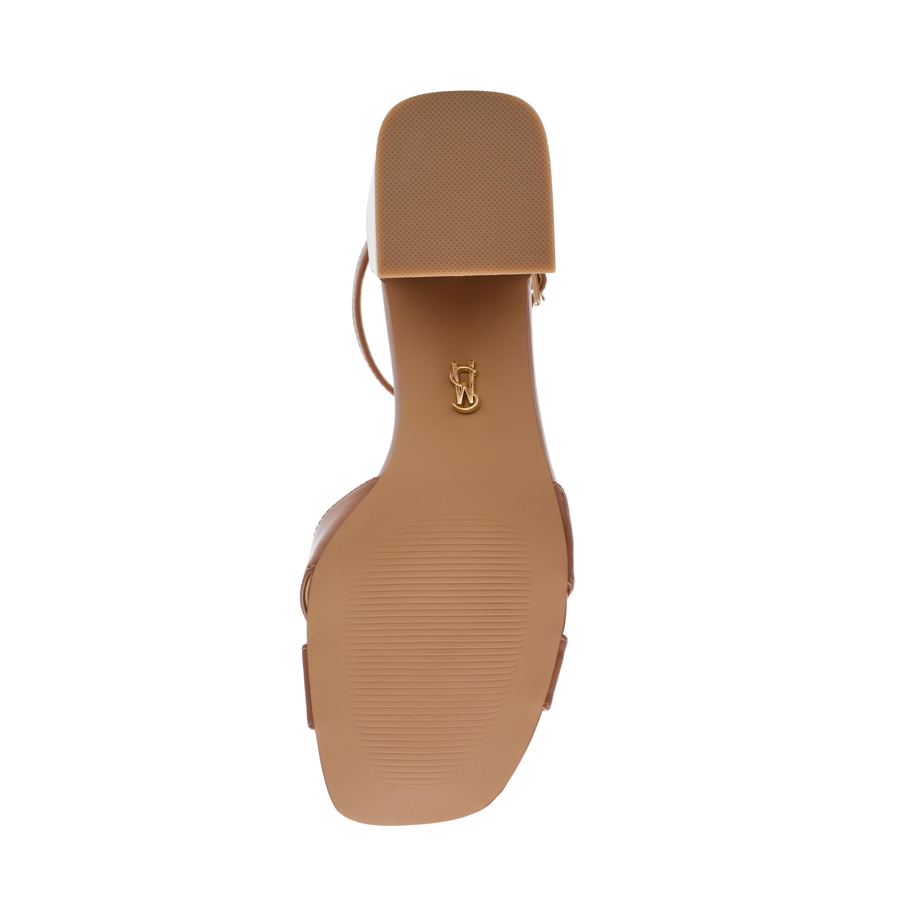 Sandali con tacco largo Steve Madden FERGIE CAMEL PATENT Steve Madden