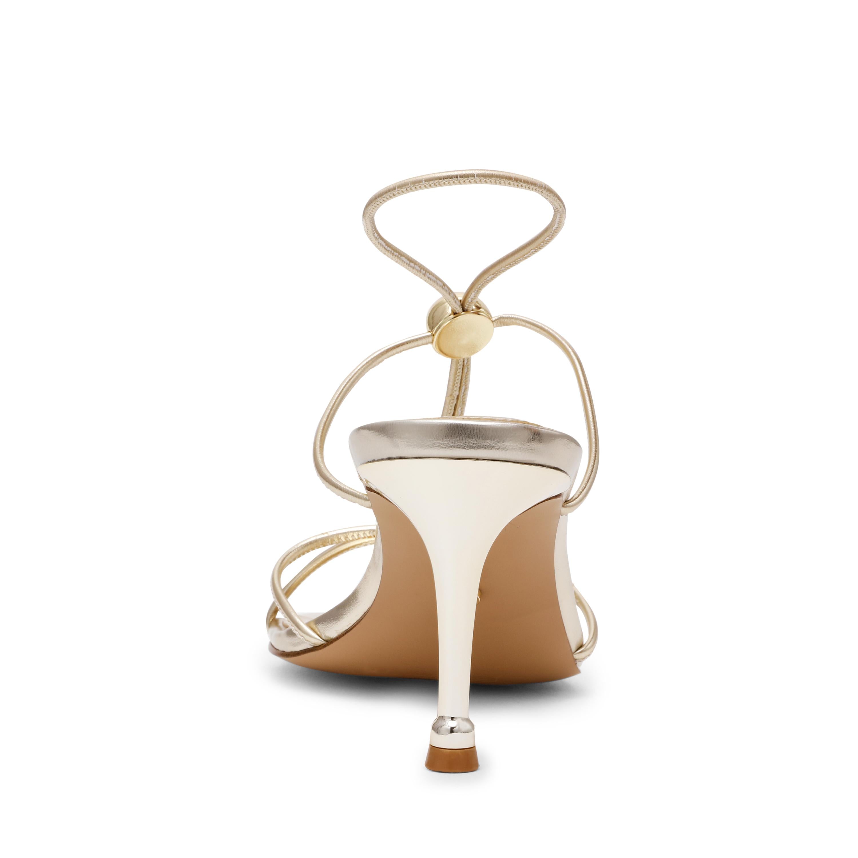 RAMOS - sandalo in ecopelle con tacco a spillo RAMOS GOLD Steve Madden