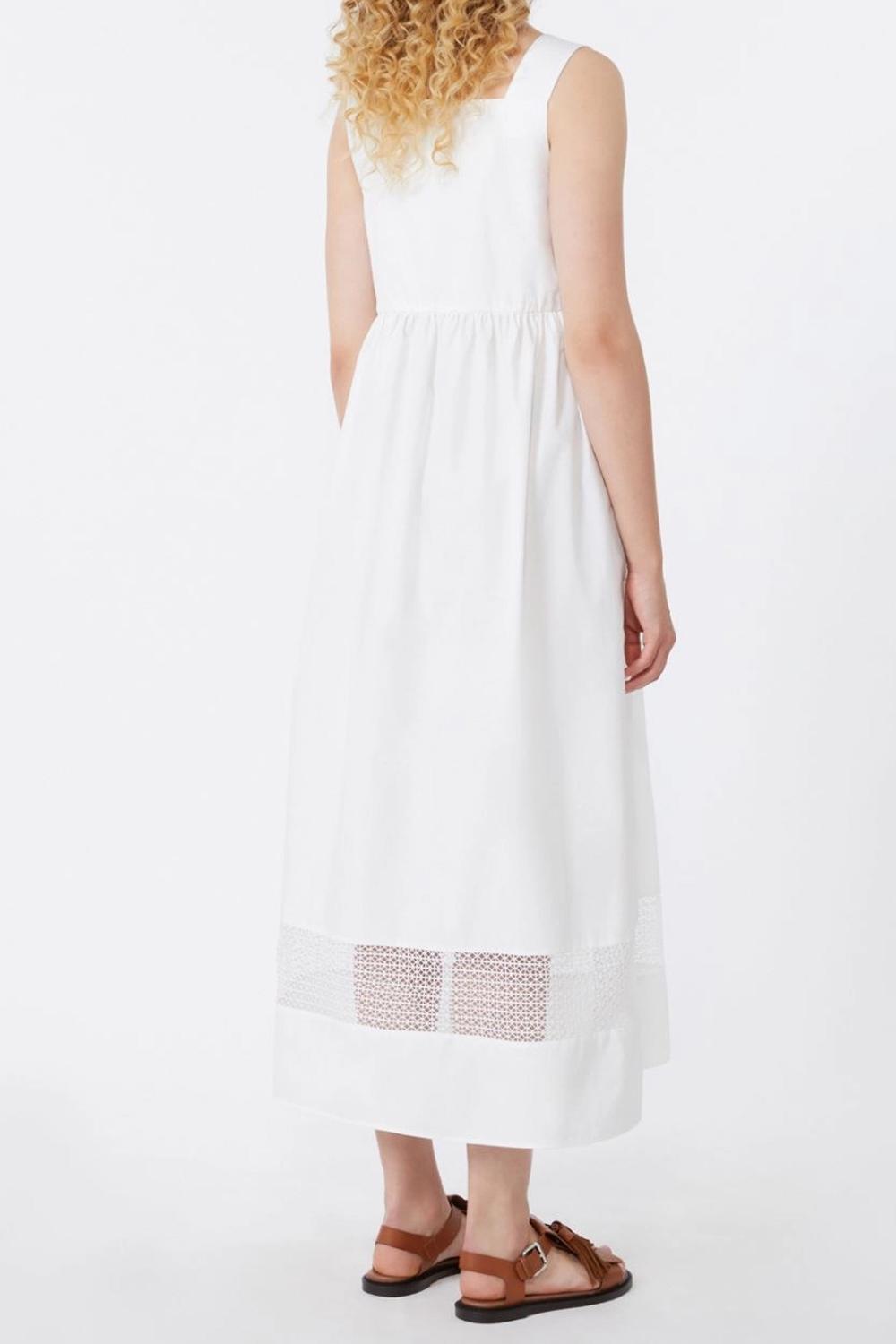 Abito smanicato in popeline di cotone WKDGOLA 005BIANCO Max Mara Weekend