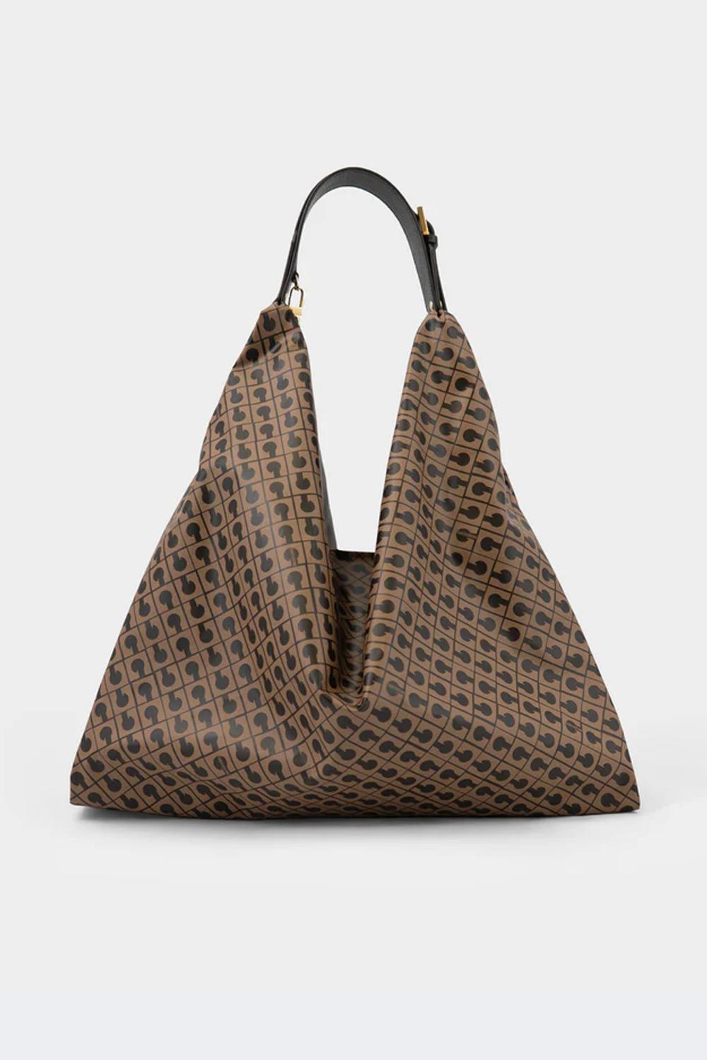 borsa hobo amazzonia maxi LINEA SOFTY GHB1023 TOFFEE Gherardini