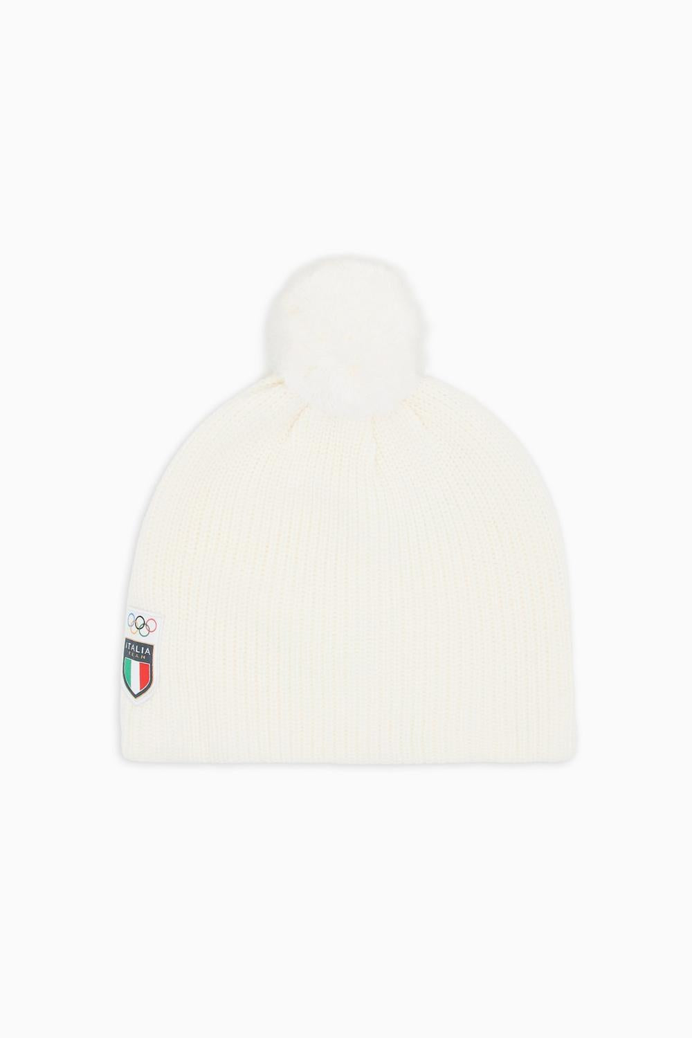 Italia Team Beanie con pon pon in misto lana 7X000514 AF24845M0217 EA7 Emporio Armani