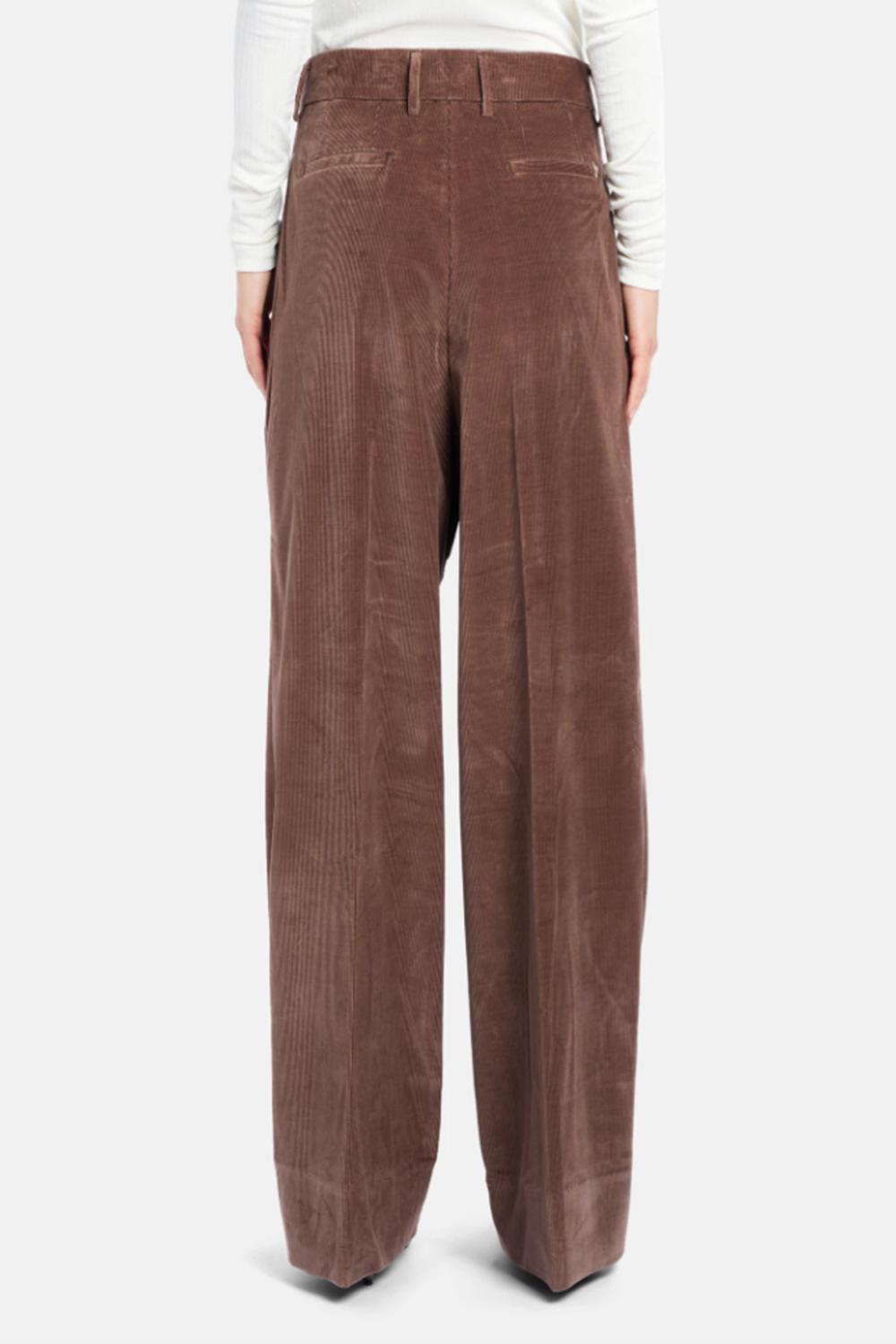 PantalonI Eloise wide leg in corduroy DP843 VS0916D-XXX532 Dondup