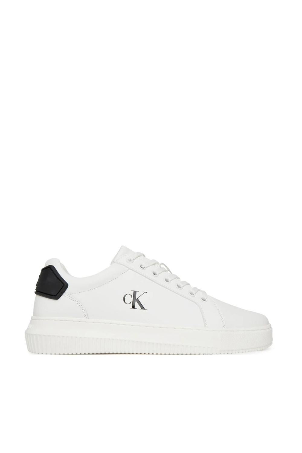Sneaker in pelle<BR/> YM0YM01296 01W Calvin Klein