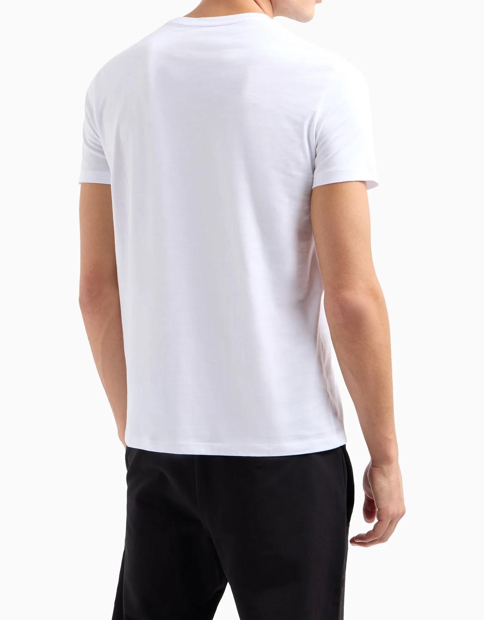 T-Shirt in Cotone con Logo 8NZT72 Z8H4Z1100 Armani Exchange