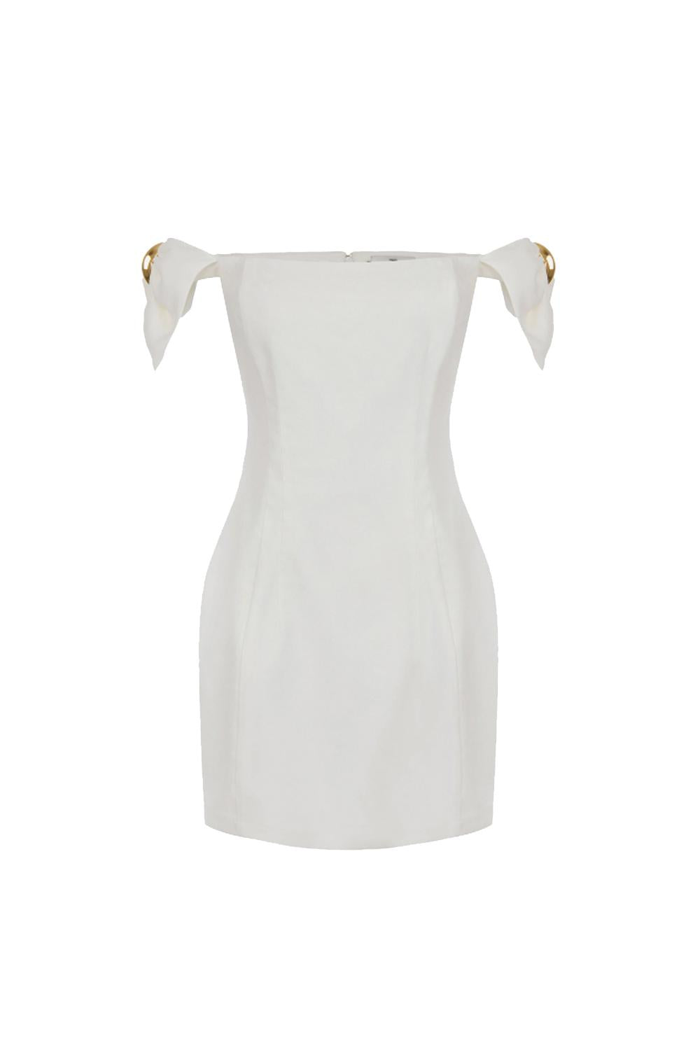 MINI ABITO IN MISTO LINO AB968 62E2360 Elisabetta Franchi