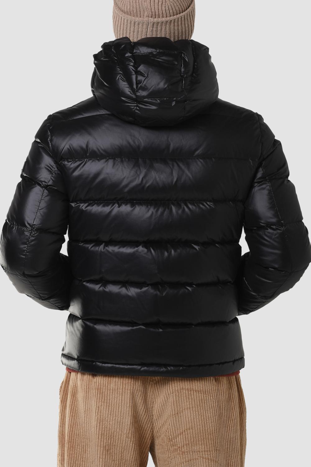 Piumino Corto in Nylon con Cappuccio PEU5692 01181950NER Peuterey