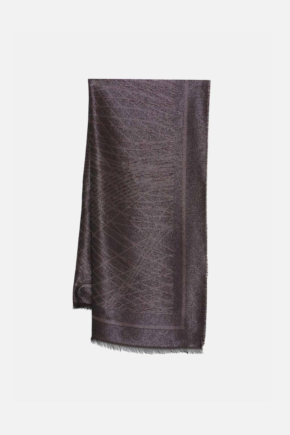 Foulard con lurex SC13F 62E2644 Elisabetta Franchi