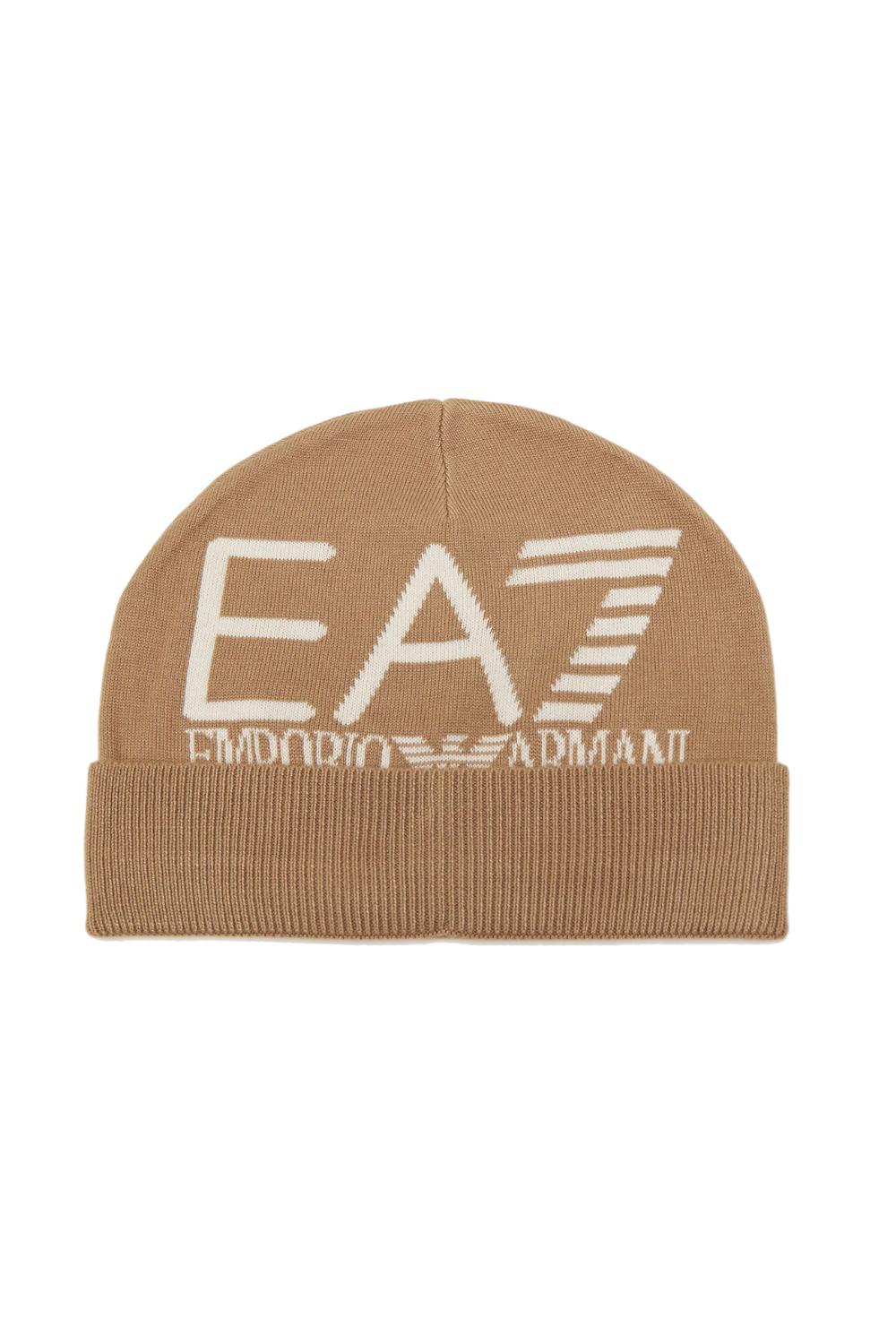 Beanie Visibility con maxi logo EA7 7X000006 AF11994M6180 EA7 Emporio Armani