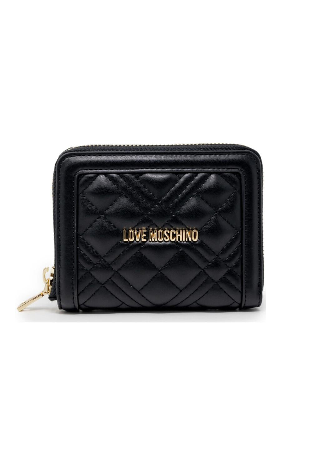 Portafoglio Piccolo trapuntato con Zip Around JC5710PP1M LA0000 Love Moschino