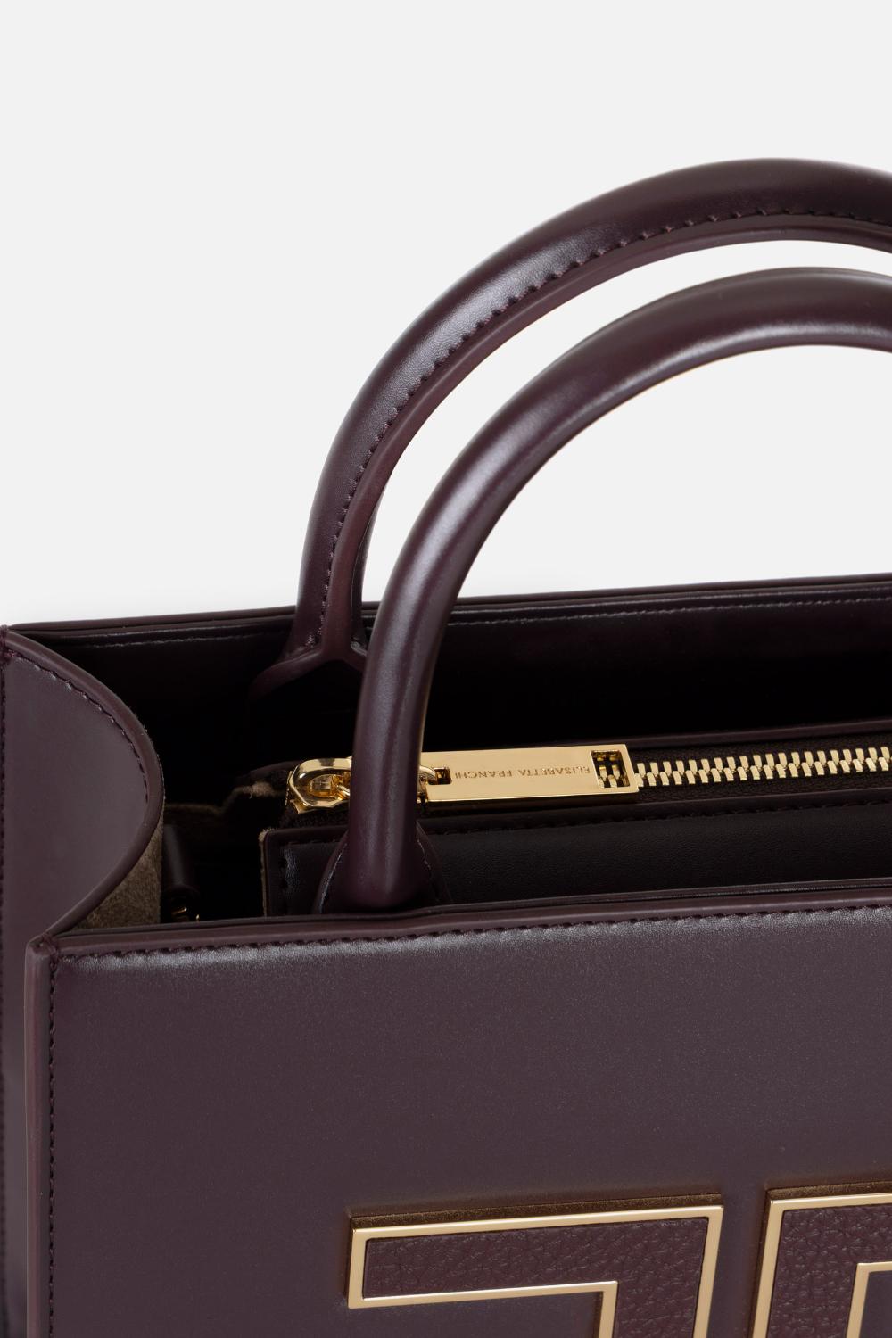 Tote piccola con logo<BR/> BS33A 56E2EA4 Elisabetta Franchi