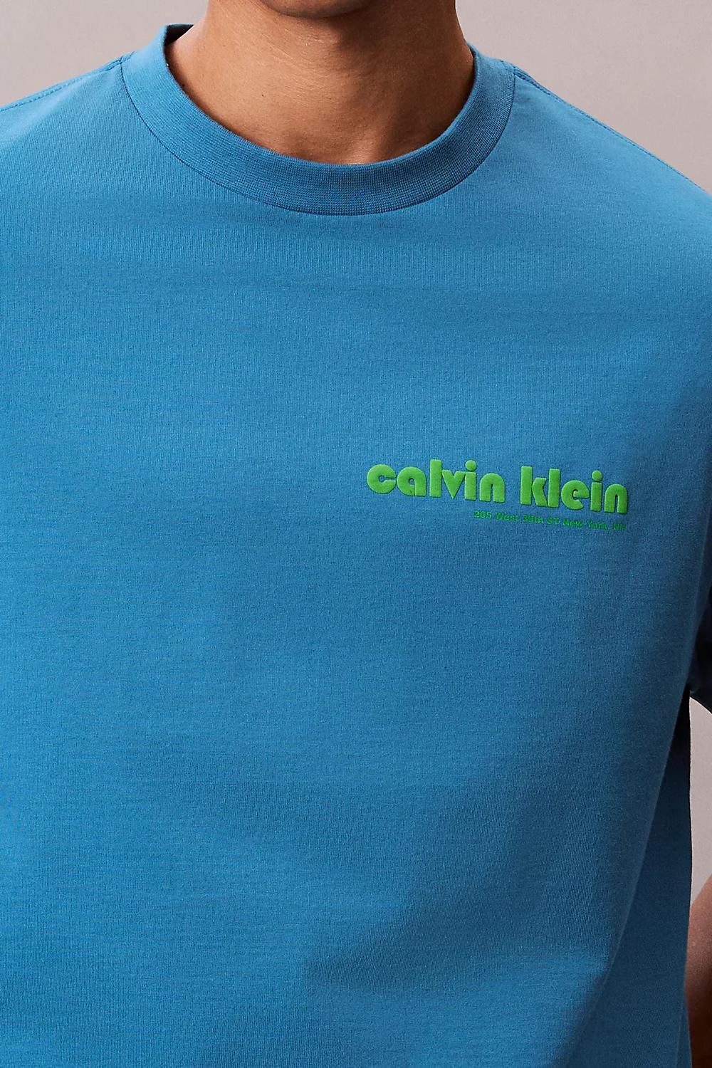 T-shirt con logo Calvin Klein taglio relaxed<BR/> LV04RC829G CCY Calvin Klein