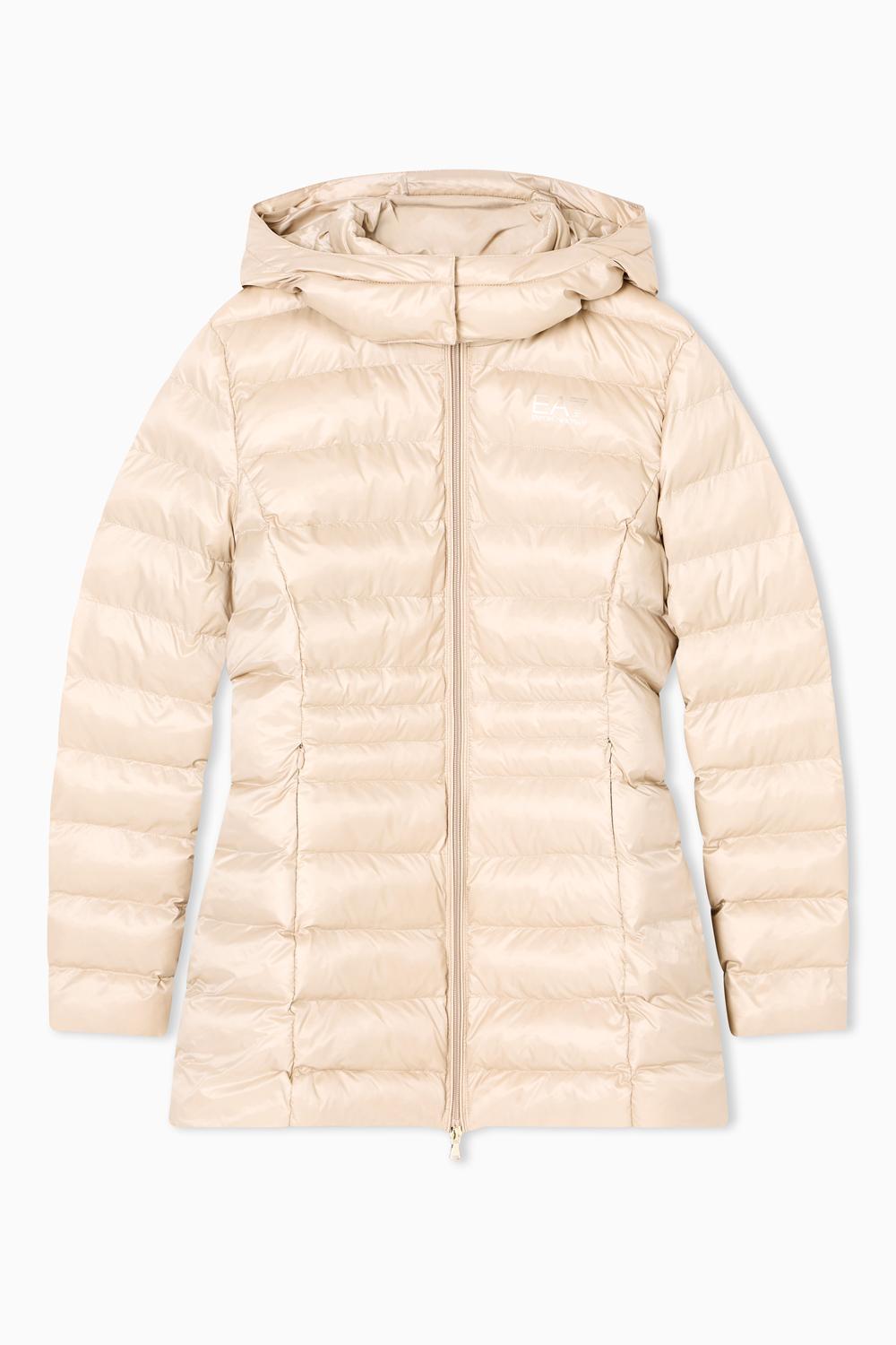 Caban con cappuccio in nylon imbottito 7W000685 AF12475U1046 EA7 Emporio Armani