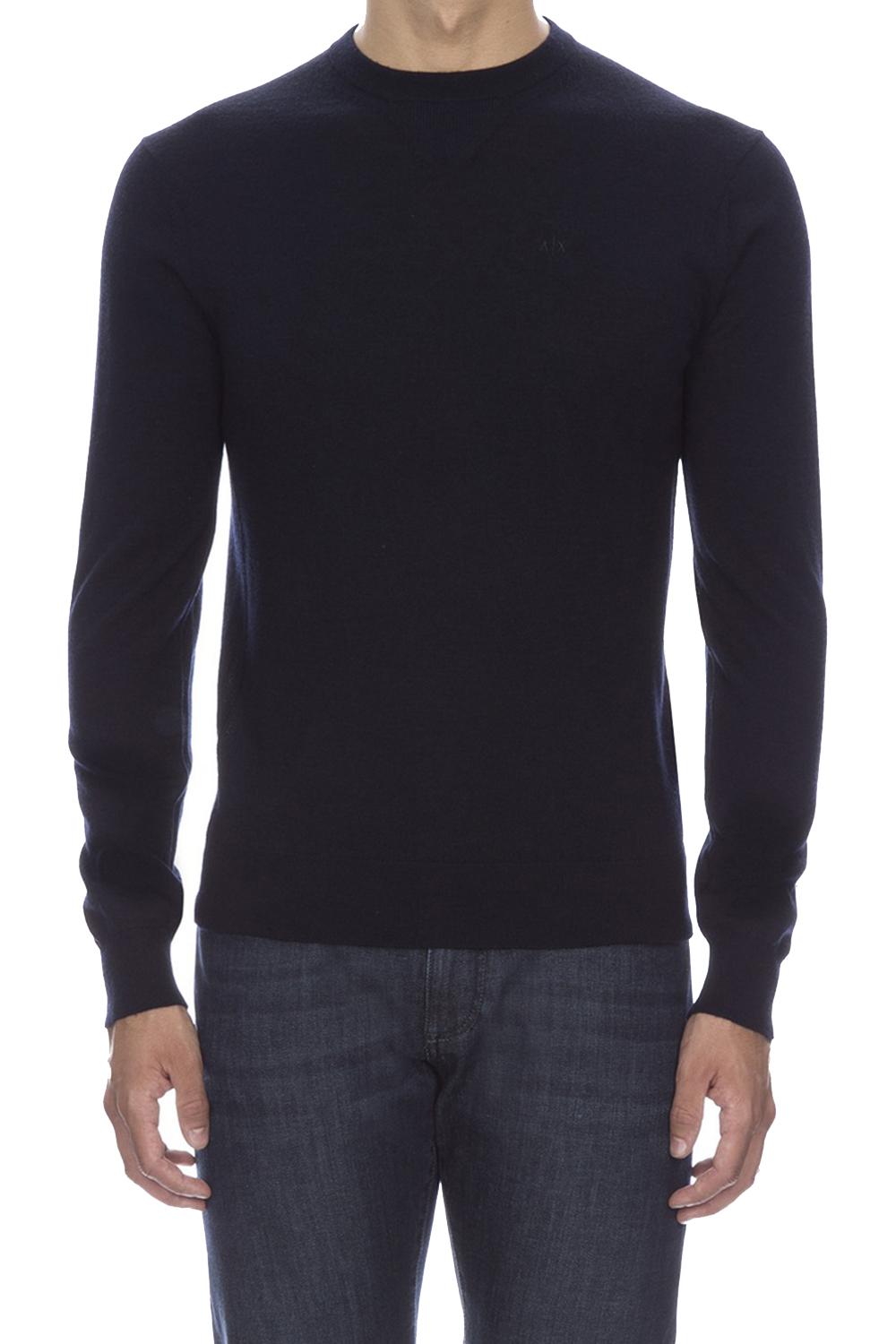 Maglione girocollo in misto cotone 8NZM3A ZM8AZ1510 Armani Exchange