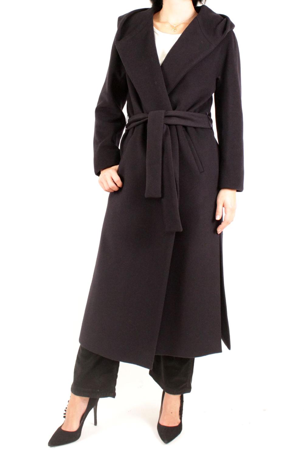 Cappotto Lungo a Vestaglia AFRODITE DEBORA 413NERO Chiarulli