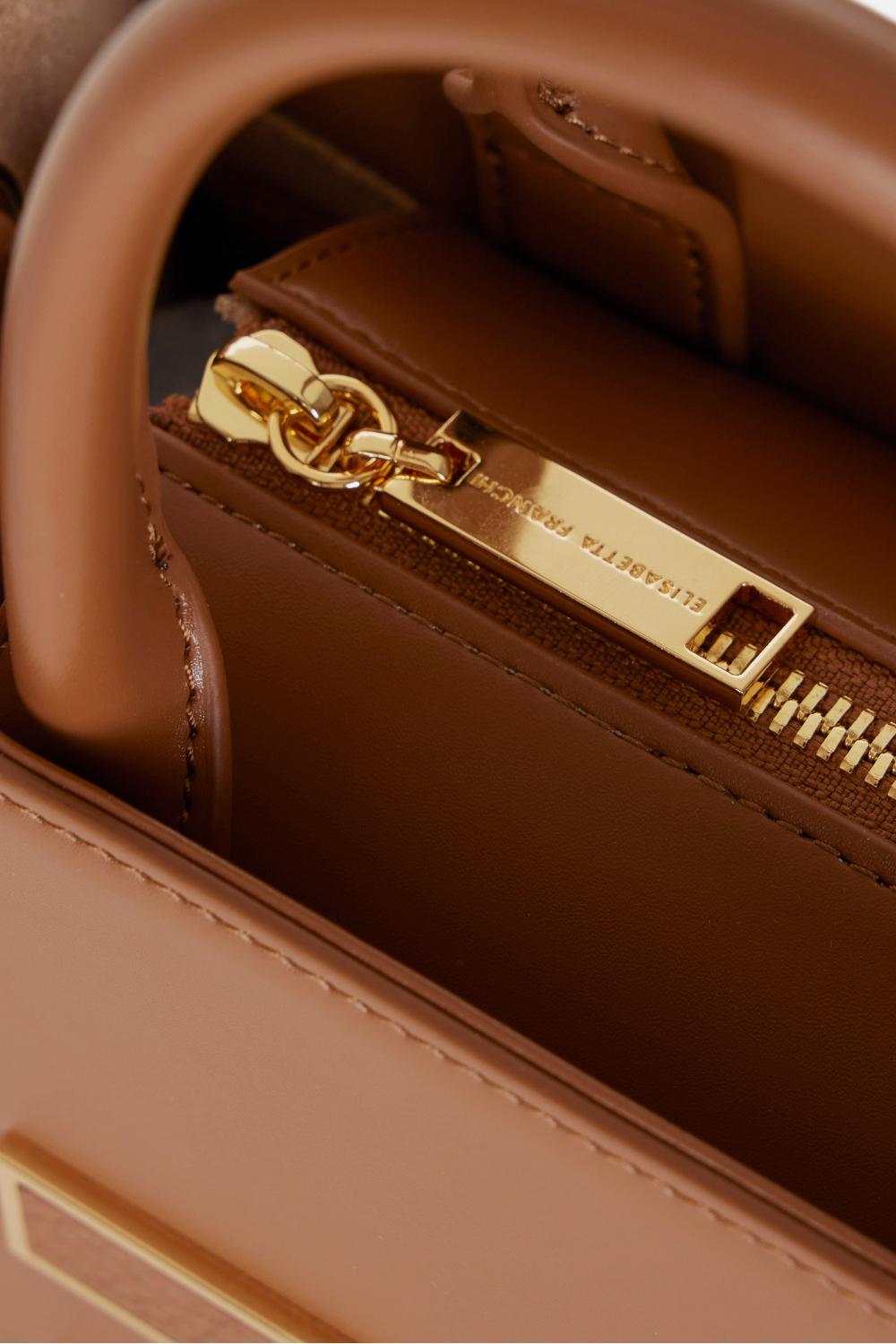 Tote piccola con logo<BR/> BS33A 56E2EC1 Elisabetta Franchi