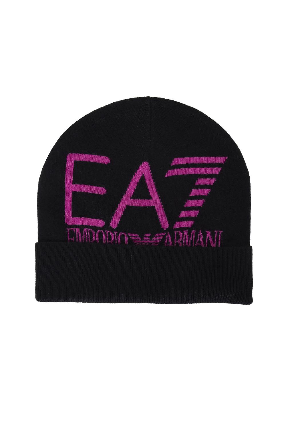 Beanie Visibility con maxi logo EA7 7X000006 AF11994MC040 EA7 Emporio Armani