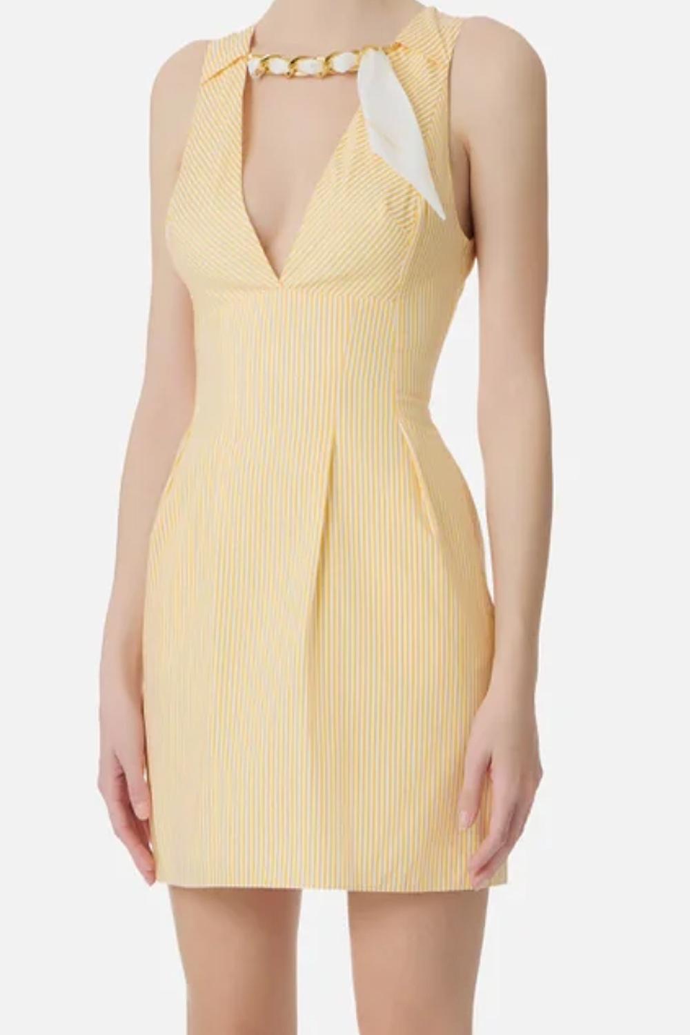 miniABITO a righe AB957 62E3FP3 Elisabetta Franchi